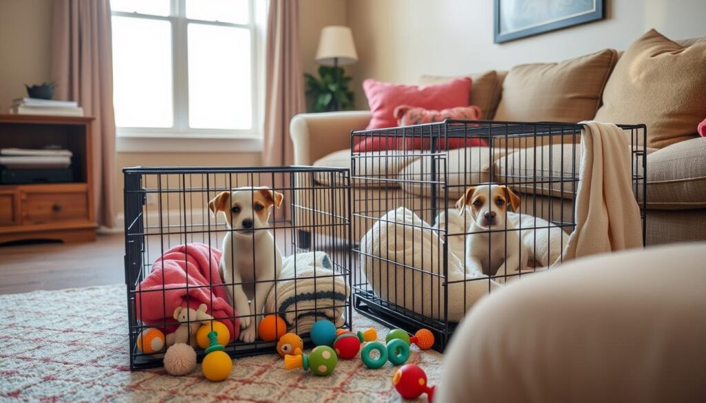 How To Crate Train Two Puppies