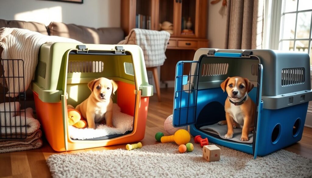 How To Crate Train Two Puppies