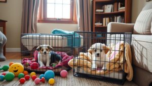 How To Crate Train Two Puppies