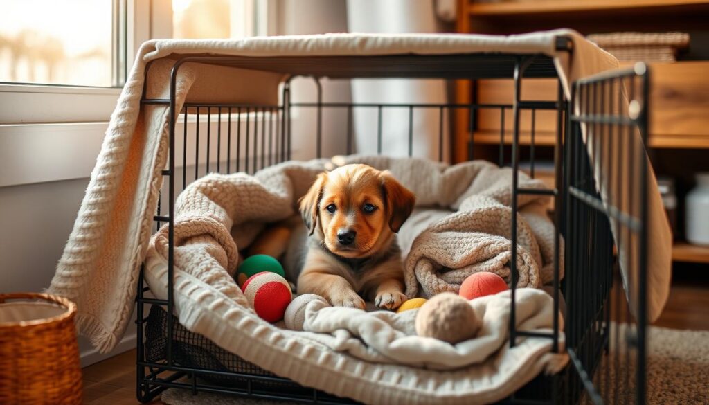 Can I Keep My Puppy In A Crate All Day?