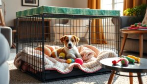 how to crate train a puppy in 3 days