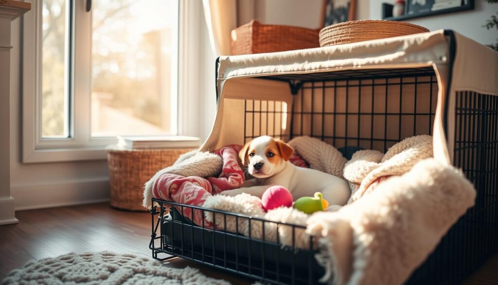 Can I Keep My Puppy In A Crate All Day?