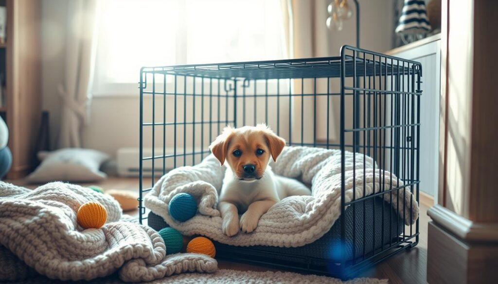 Can I Keep My Puppy In A Crate All Day?