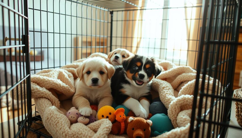 Can You Put Two Puppies in One Crate?