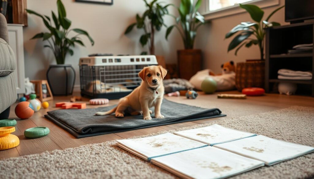 How to Housebreak a Puppy Using a Crate